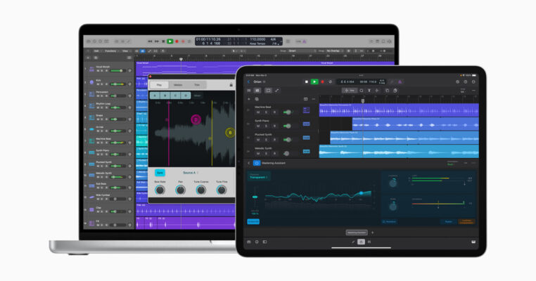 Logic Pro X – Apple Mac OS – Control music-Making sessions 1 Apple Logic Pro music creation.jpg.og